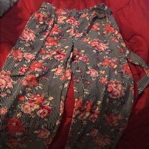 Floral Palazzo pants
